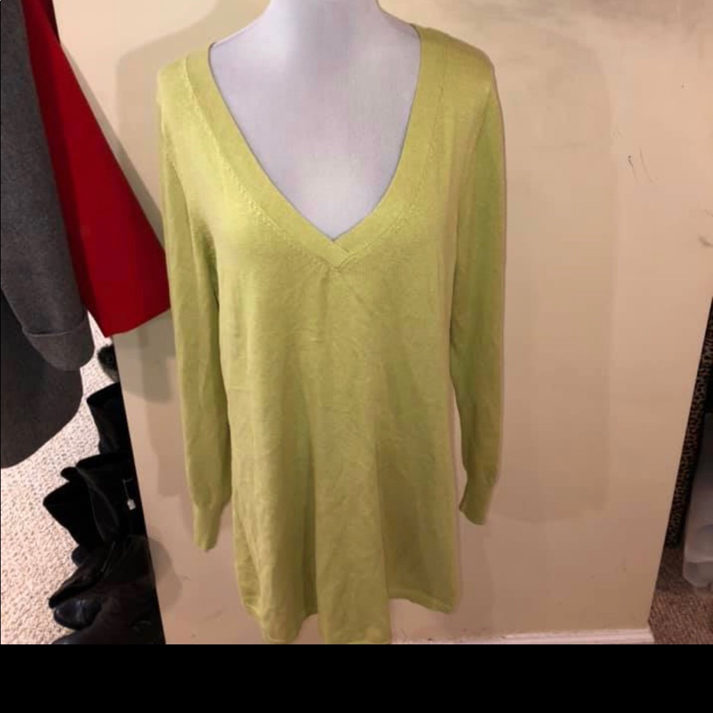 Lime Green Sweater